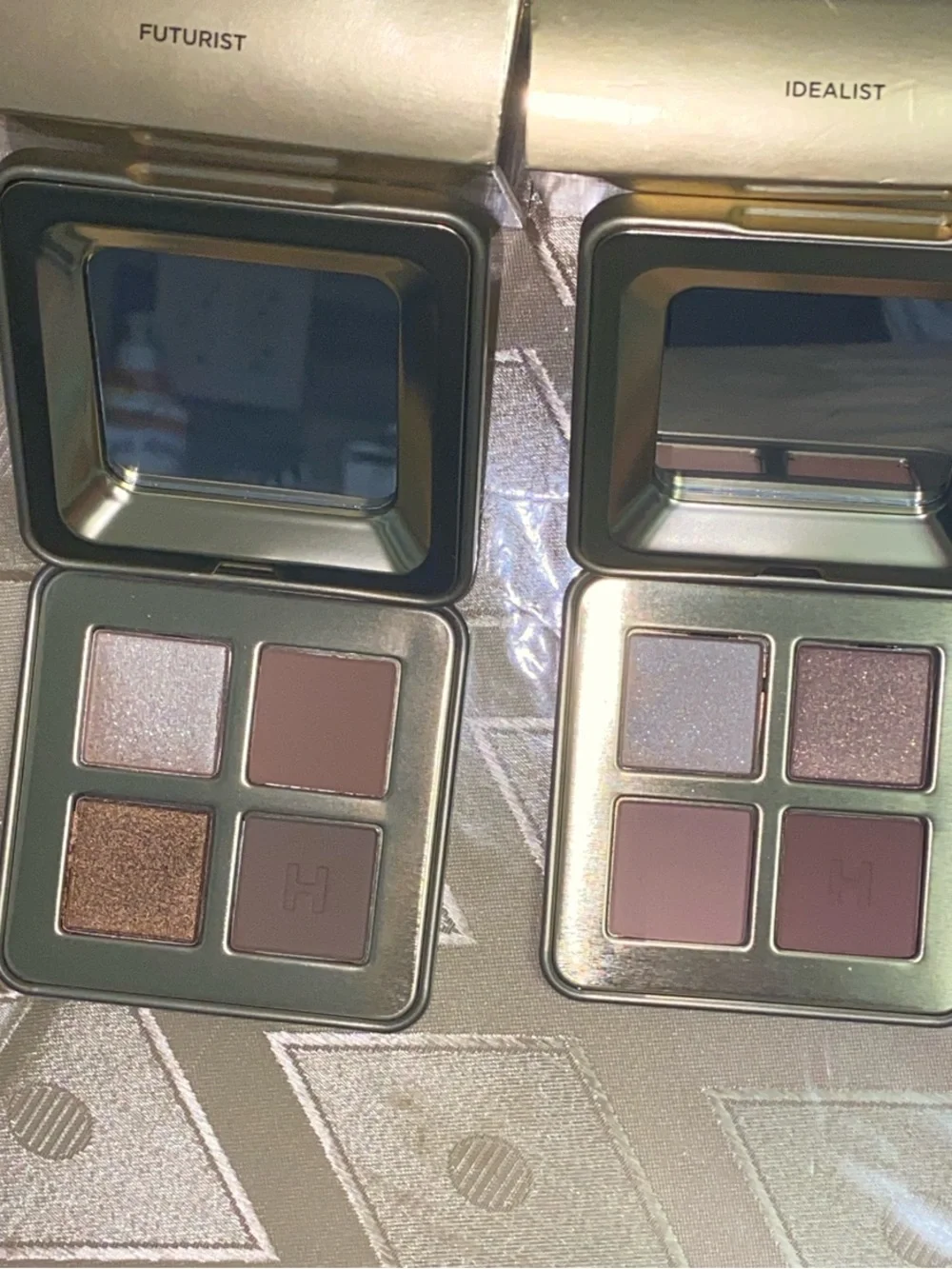 Hourglass Neutral Eyeshadow Quad Palette - Gold Compact limited edition New